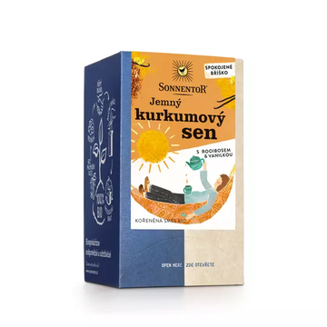 Bio čaj Jemný kurkumový sen porcovaný 27g Sonnentor